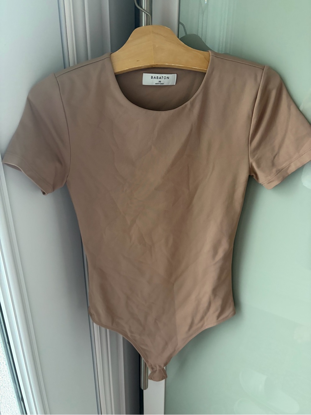 Babaton Blush Short Sleeve Round-Neck Bodysuit